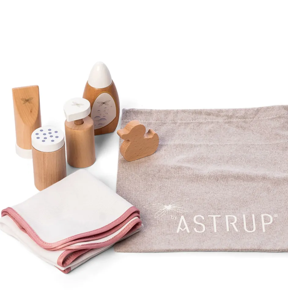 by Astrup Puppenpflegeset aus Holz