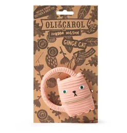 Donna Wilson / Oli&Carol Beißspielzeug Ginge Katze