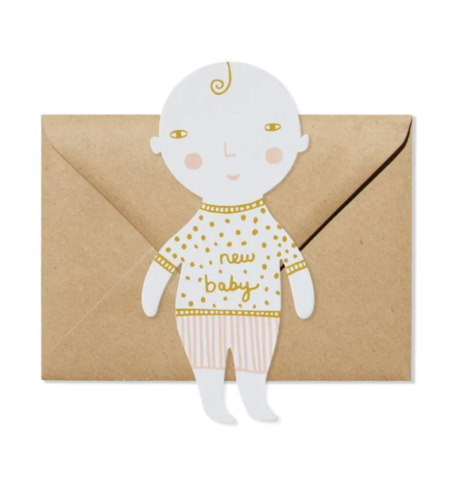 Donna Wilson Kartenbaby mit Umschlag