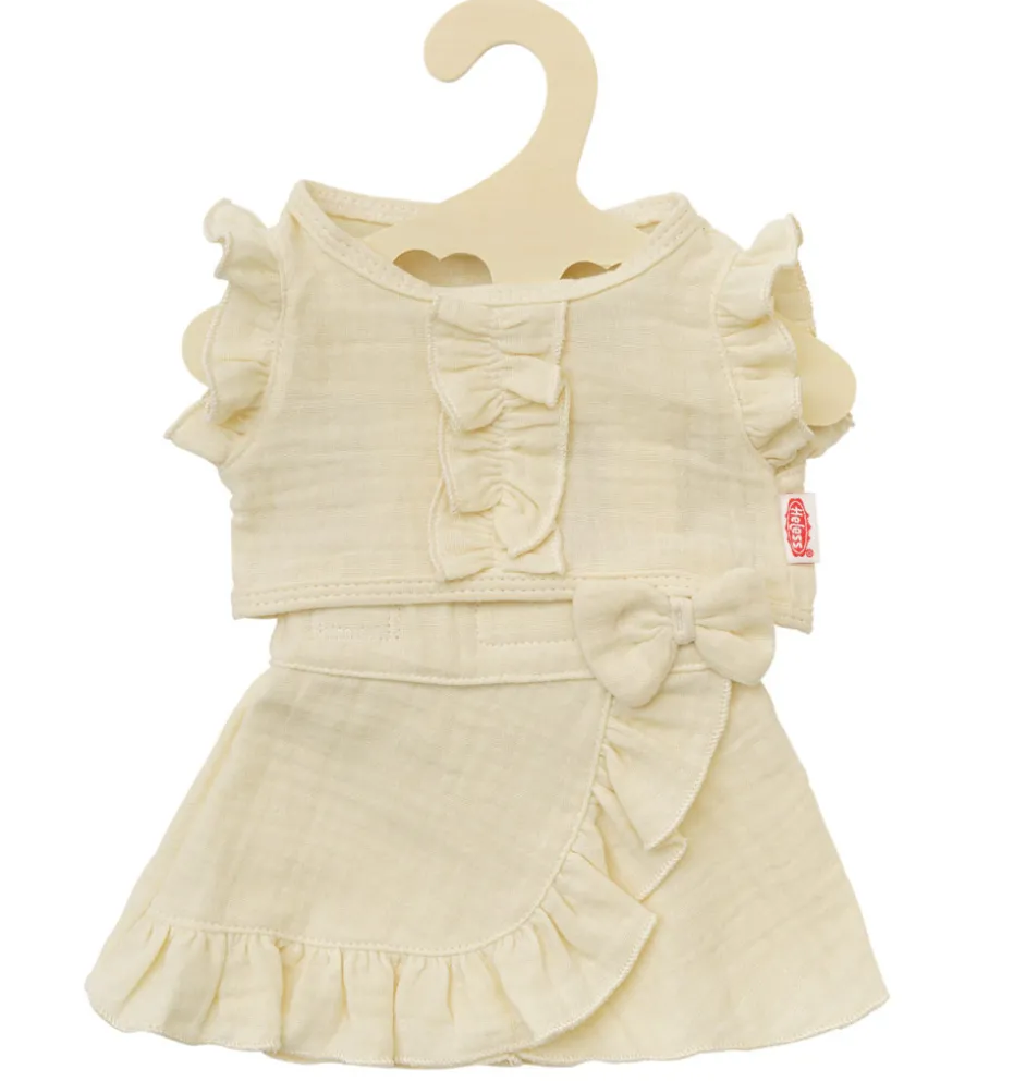 Heless Wickelrock mit Oberteil für die Gordi-Puppen / ecru