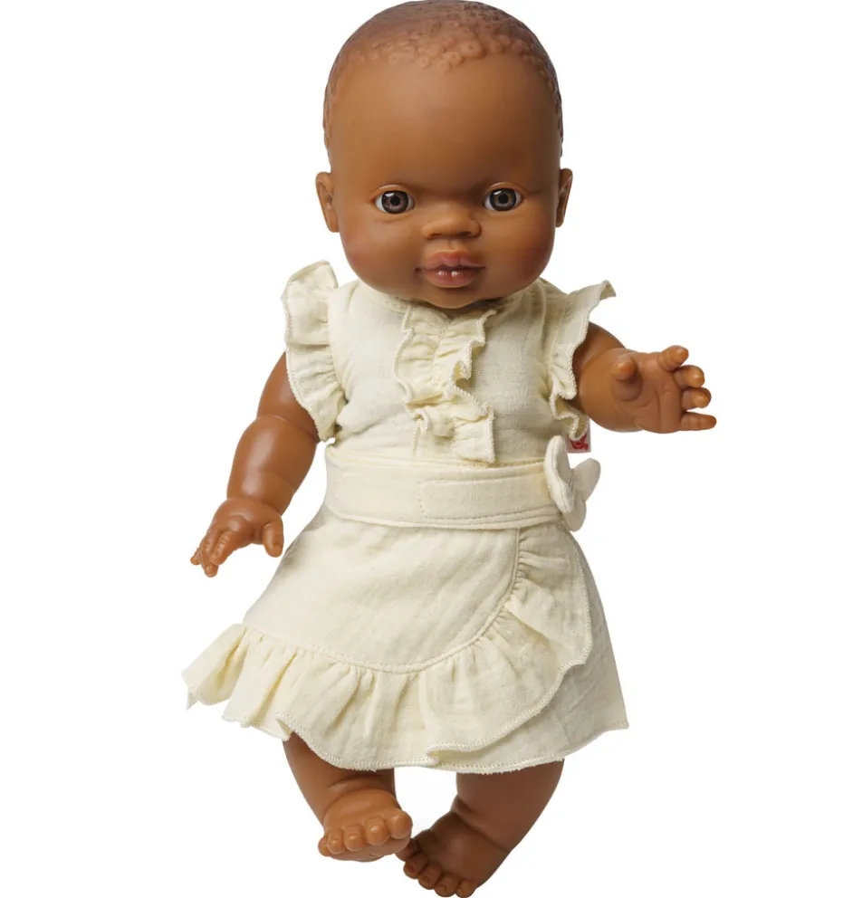 Heless Wickelrock mit Oberteil für die Gordi-Puppen / ecru