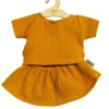 Hollie ockergelbes Kleidungsset für Gordi-Puppen