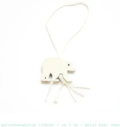 HOP Lucky Puppe in Form eines Eisbären / 4 Stück