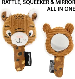 Les Déglingos Tiger Rassel mit Spiegel