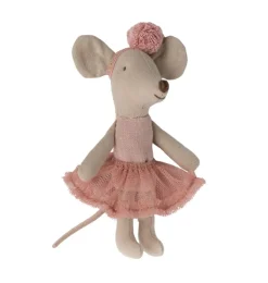 Maileg Ballerina-Maus kleine Schwester / rosa