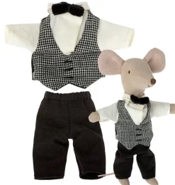 Maileg Bekleidungsset Kellner / Kellnerin für Big Brother Maus