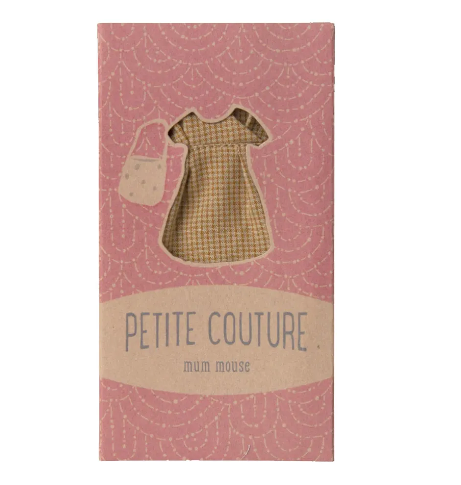 Maileg Bekleidungsset Mutter Maus / Kleid und Tasche