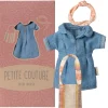 Maileg Bekleidungsset Mutter Maus / Jeanskleid + Tasche + Stirnband