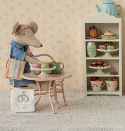 Maileg Bekleidungsset Mutter Maus / Jeanskleid + Tasche + Stirnband