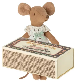 Maileg Big Sister Maus in Streichholzschachtel / Kollektion 2023