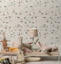 Maileg Geschenkpapier chevaux heureux