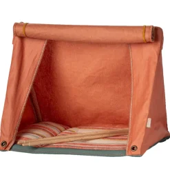 Maileg Happy Camper Zelt für die Mäuse / orange / Kollektion 2025