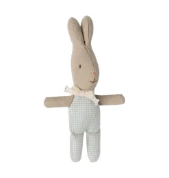 Maileg Kaninchen My / hellblau kariert