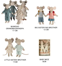 Maileg Overall mit T-Shirt für Big Brother Mouse + Koffer