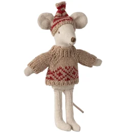 Maileg Strickpullover und Mütze für Mutter Maus