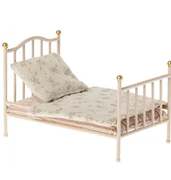 Maileg Vintage-Bett / rosa / für die Mäuse