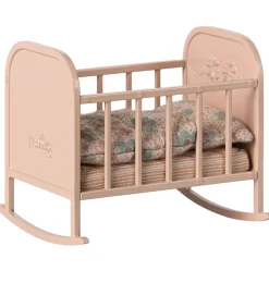Maileg Wiege / Schaukelwiege hellrosa