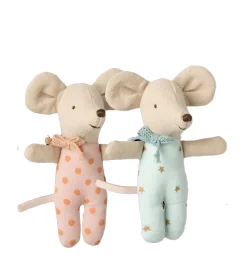 Maileg Zwillingsmäuse in Streichholzschachtel mit Bettzeug / Kollektion 2025