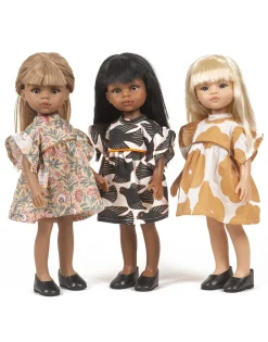 Minikane Amigas Baumwollpuppenkleid Salambo