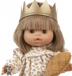 Minikane goldene Krone für Gordi-Puppen