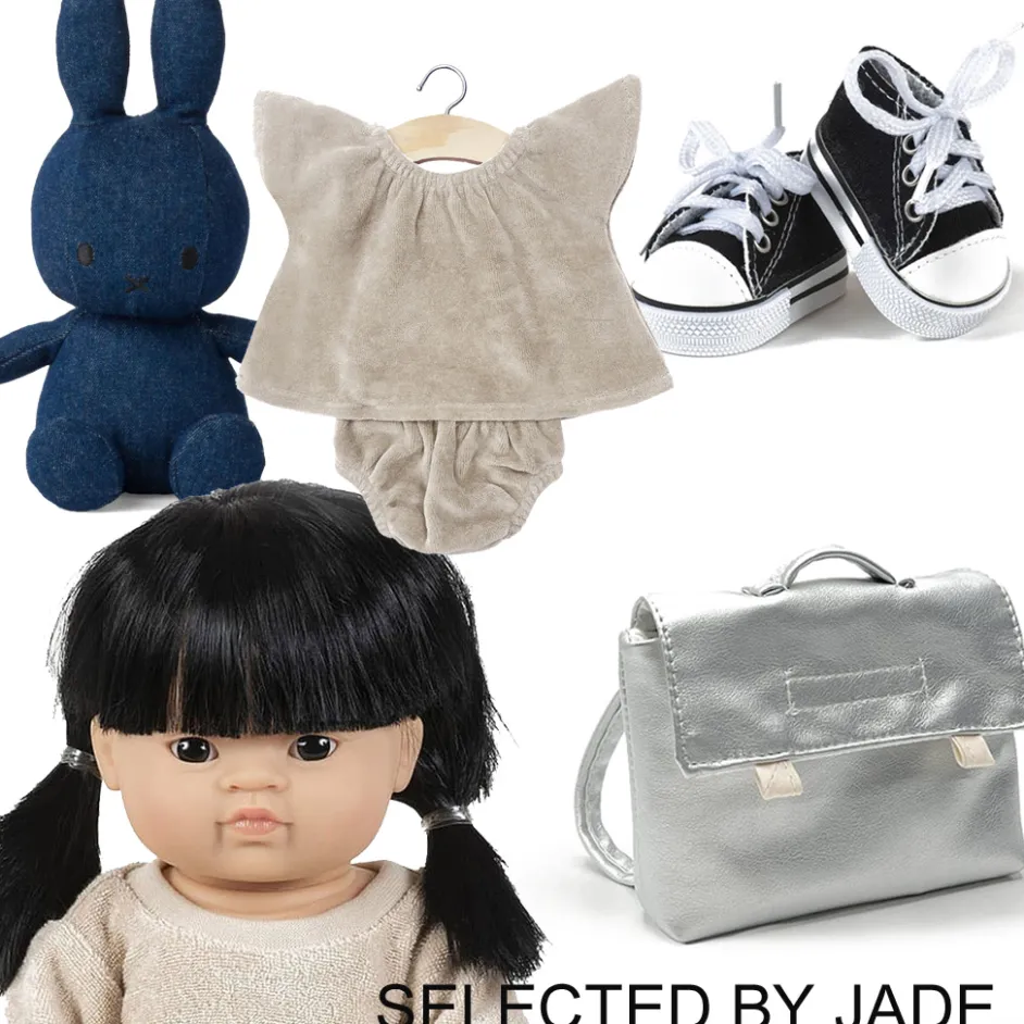 Minikane Paola Reina Puppe Jade mit Zöpfen