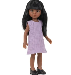 Minikane-Kleid für Amigas-Puppen / lila