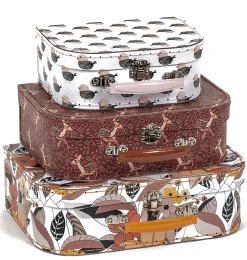 Minikane-Koffer mit wunderschönem (Minikane-)Aufdruck