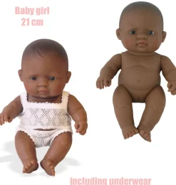Miniland Babypuppe Lateinamerikanisches Mädchen