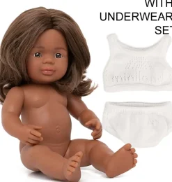 Miniland Puppe Mädchen Aborigine 38 cm