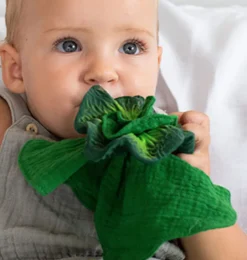 Oli & Carol Kendall der Kohl, Kuscheltuch und Beißspielzeug / zwei in einem