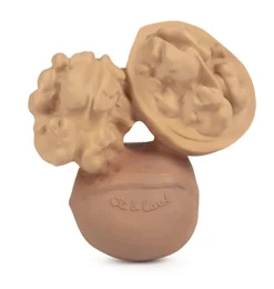 Oli & Carol Nutty das Walnussbade- und Beißspielzeug