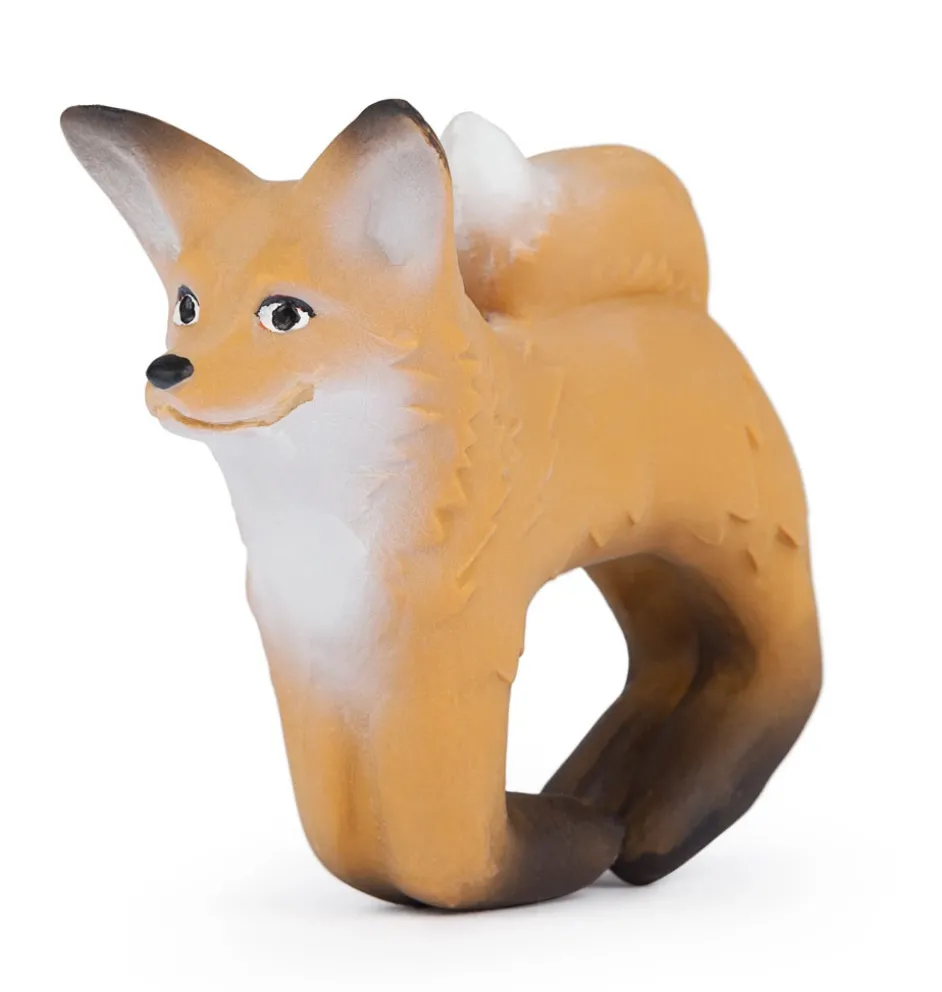 Oli & Carol Rob de Fox Beißspielzeug, Badespielzeug und Armband