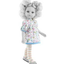 Paola Reina Amigas Bekleidungsset Mari Pili / Kleid mit Strumpfhose