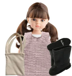 Paola Reina Amigas Puppe Carol mit Pferdeschwänzen im Haar