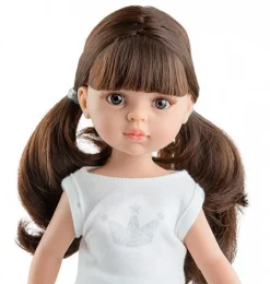 Paola Reina Amigas Puppe Carol mit Pferdeschwänzen im Haar