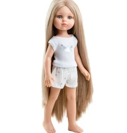 Paola Reina Amigas Puppe Carla mit super langen Haaren