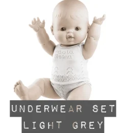 Paola Reina Baby Gordi Unterwäsche Set grau