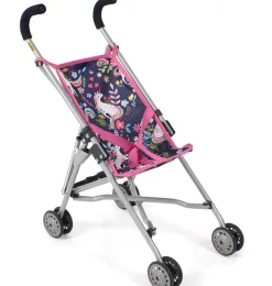 Puppenwagen Buggy mit Einhorn-Aufdruck